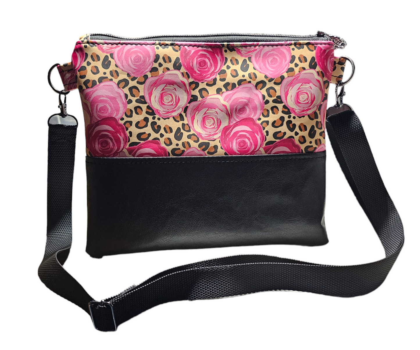 Cheetah Rose Alyssa Crossbody